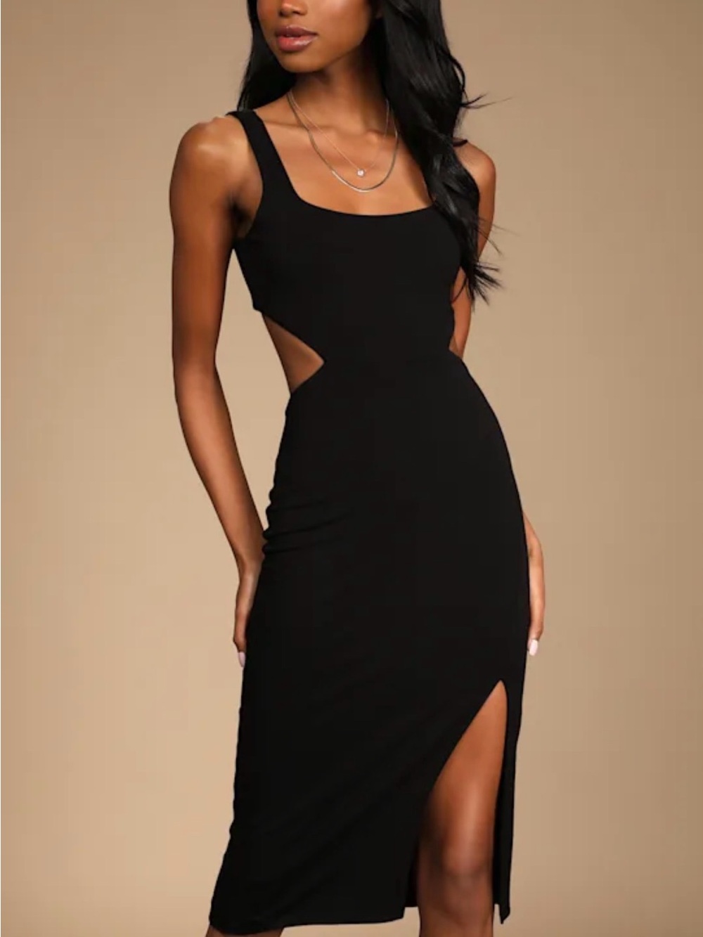 Lulus bodycon midi dress